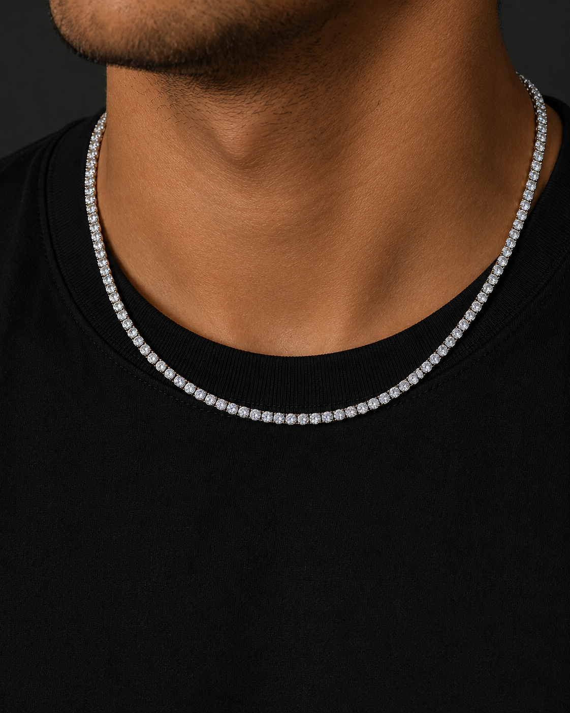 5MM S925 Moissanite Diamond Tennis Chain
