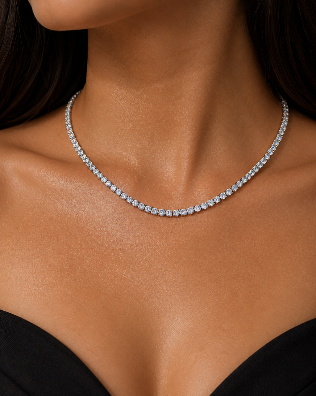 5MM S925 Moissanite Diamond Tennis Chain