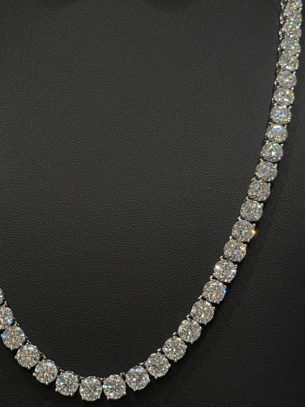 6.5MM S925 Moissanite Diamond Tennis Chain