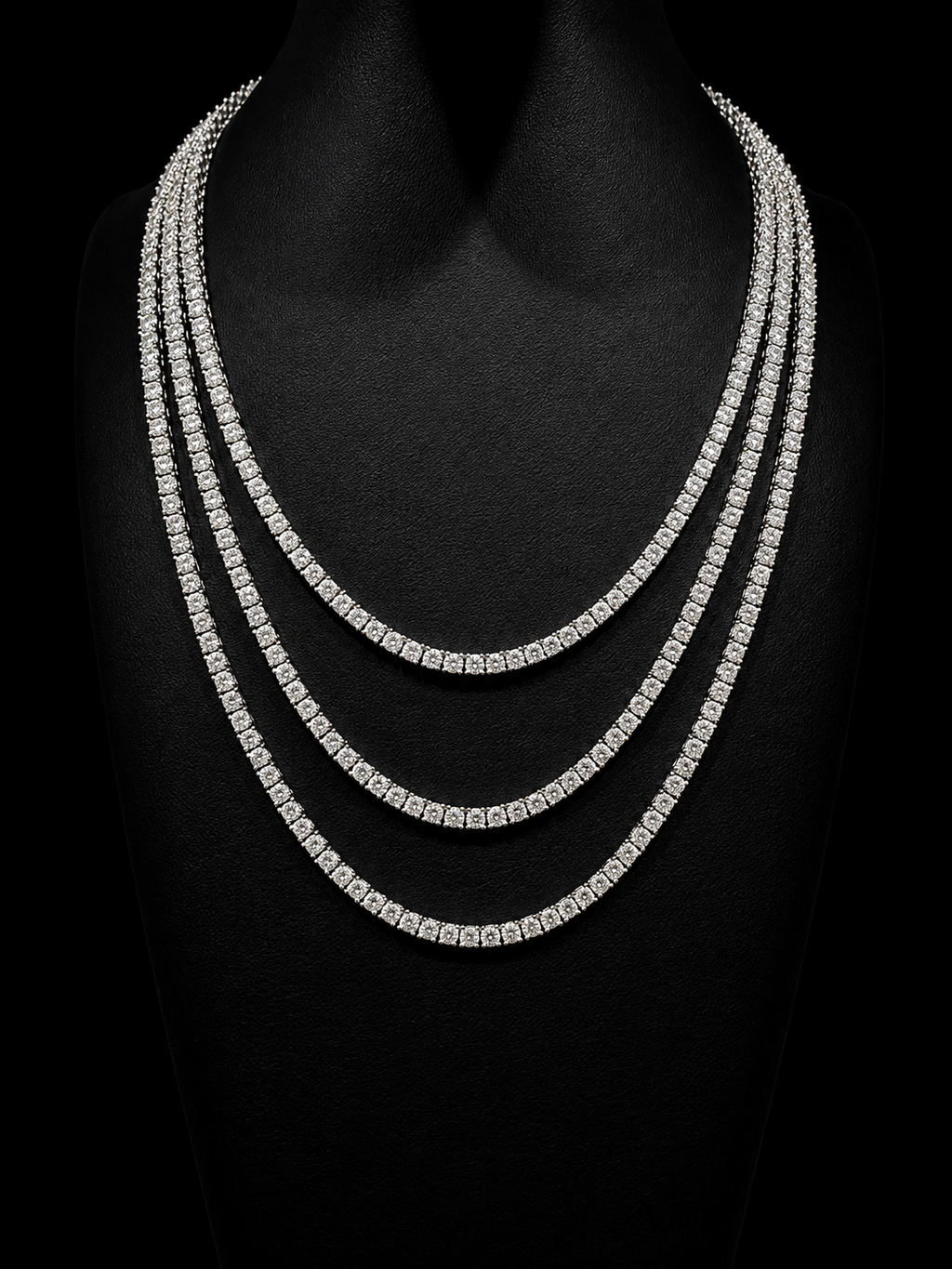 3MM S925 Moissanite Diamond Tennis Chain