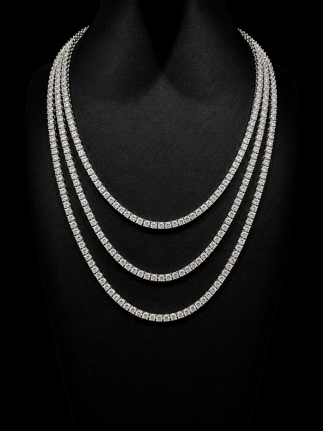 3MM S925 Moissanite Diamond Tennis Chain