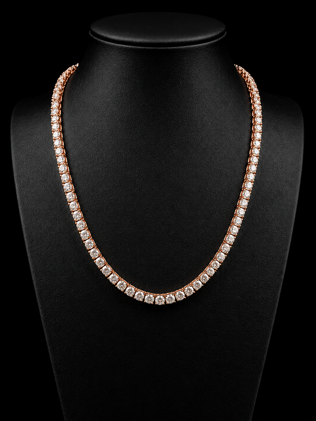 4MM S925 Moissanite Diamond Tennis Chain