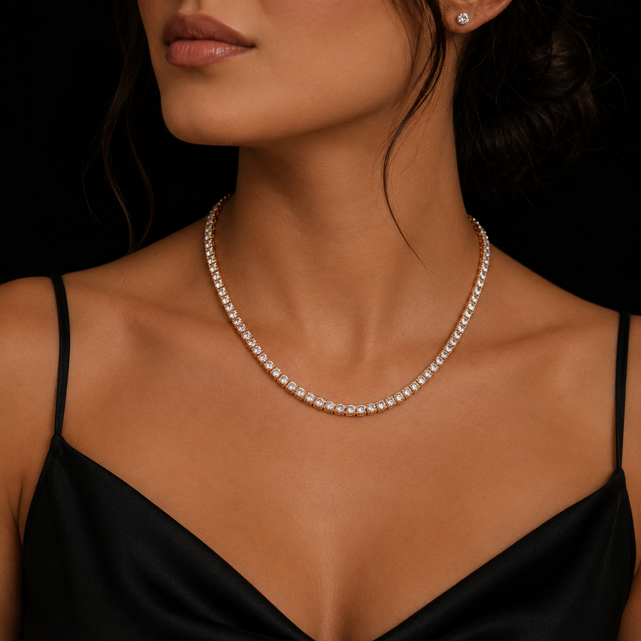 3MM S925 Moissanite Diamond Tennis Chain