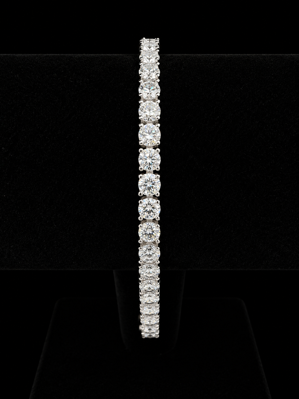 4MM S925 Moissanite Diamond Tennis Bracelet