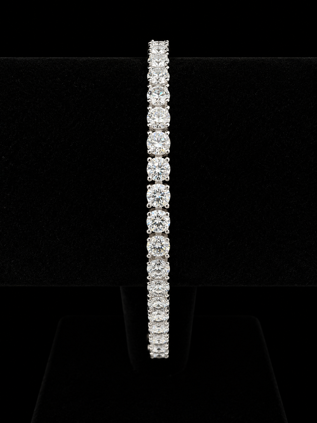 4MM S925 Moissanite Diamond Tennis Bracelet