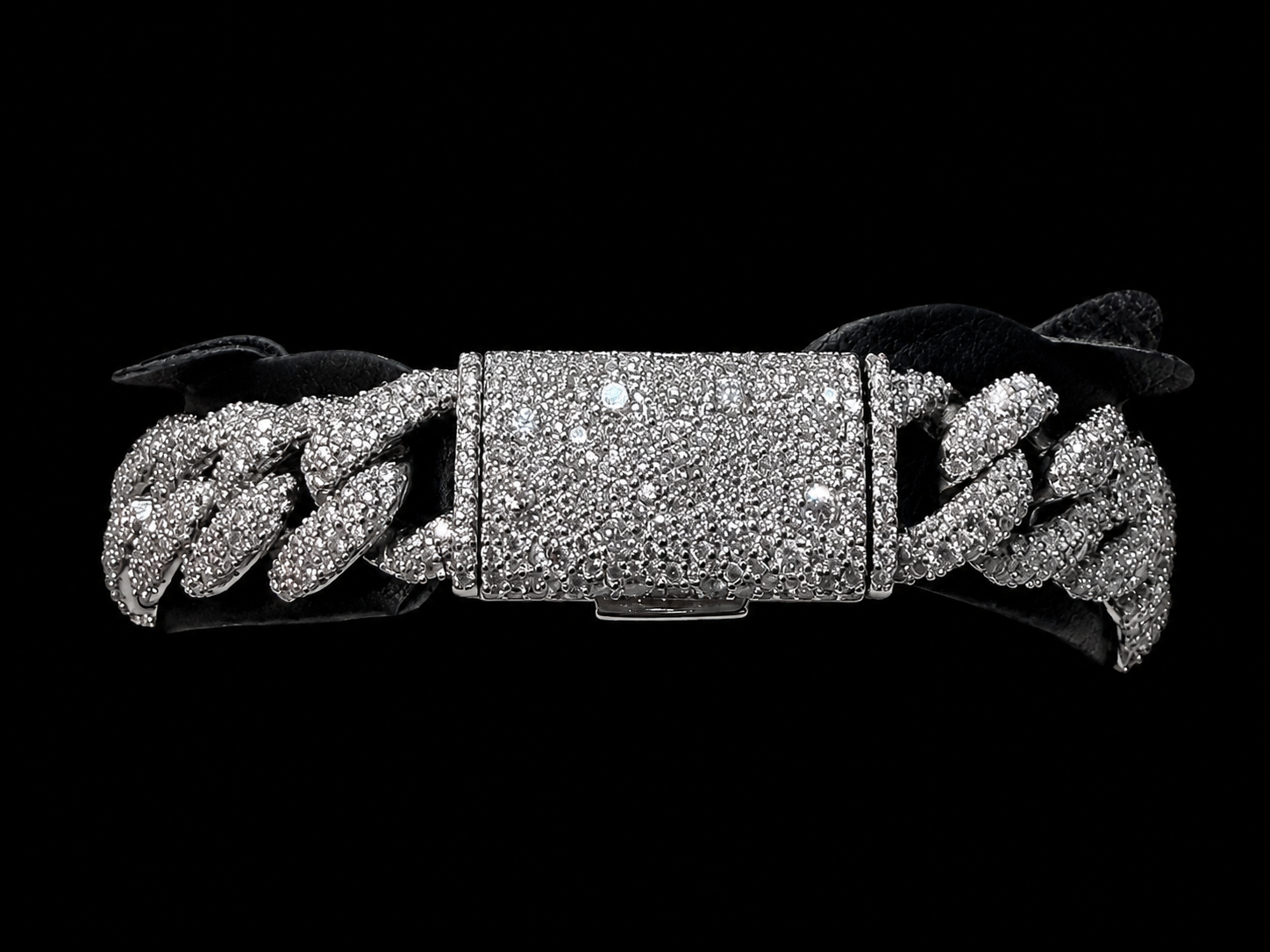 12MM Miami Cuban Link Moissanite Bracelet