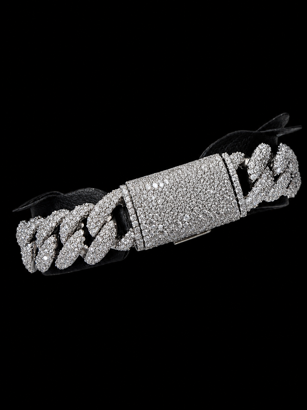 12MM Miami Cuban Link Moissanite Bracelet