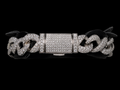 Infinity Chain and Link Bracelet 925 Sterling Silver Moissanite