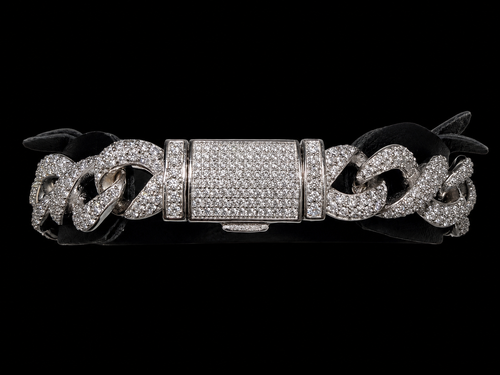10MM Infinity Cuban Link S925 Moissanite Diamond Bracelet