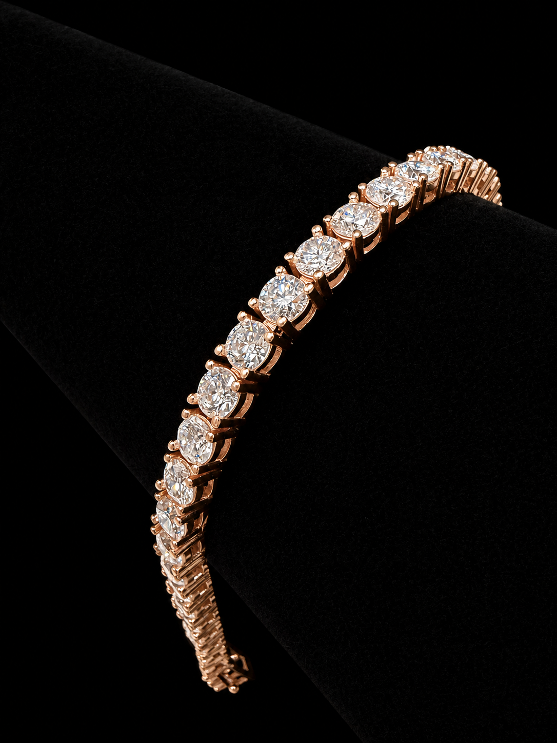 4MM S925 Moissanite Diamond Tennis Bracelet