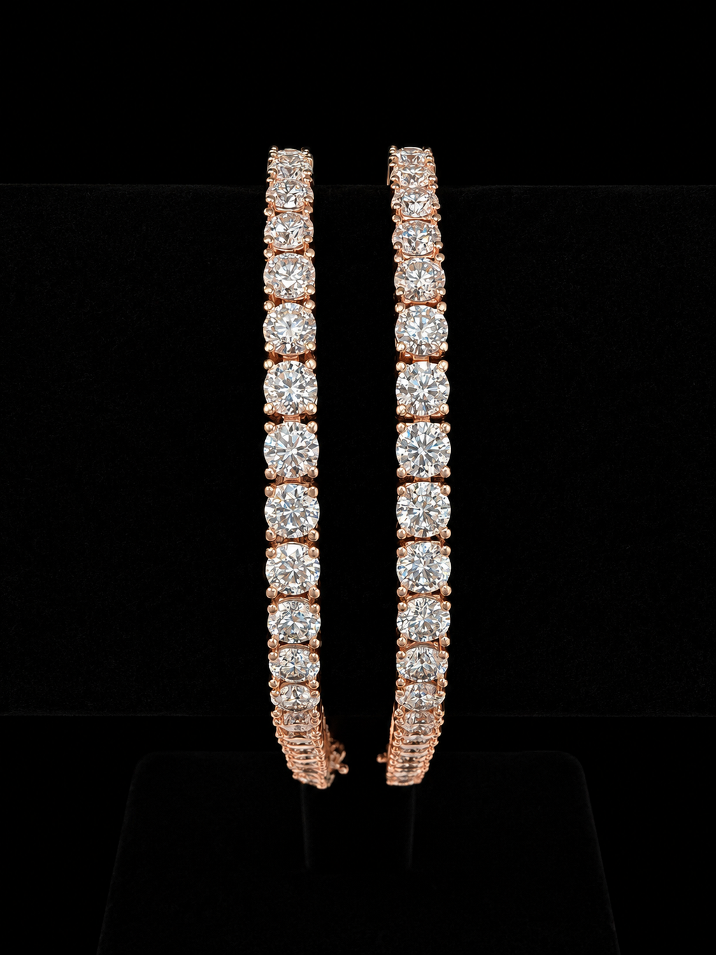 4MM S925 Moissanite Diamond Tennis Bracelet