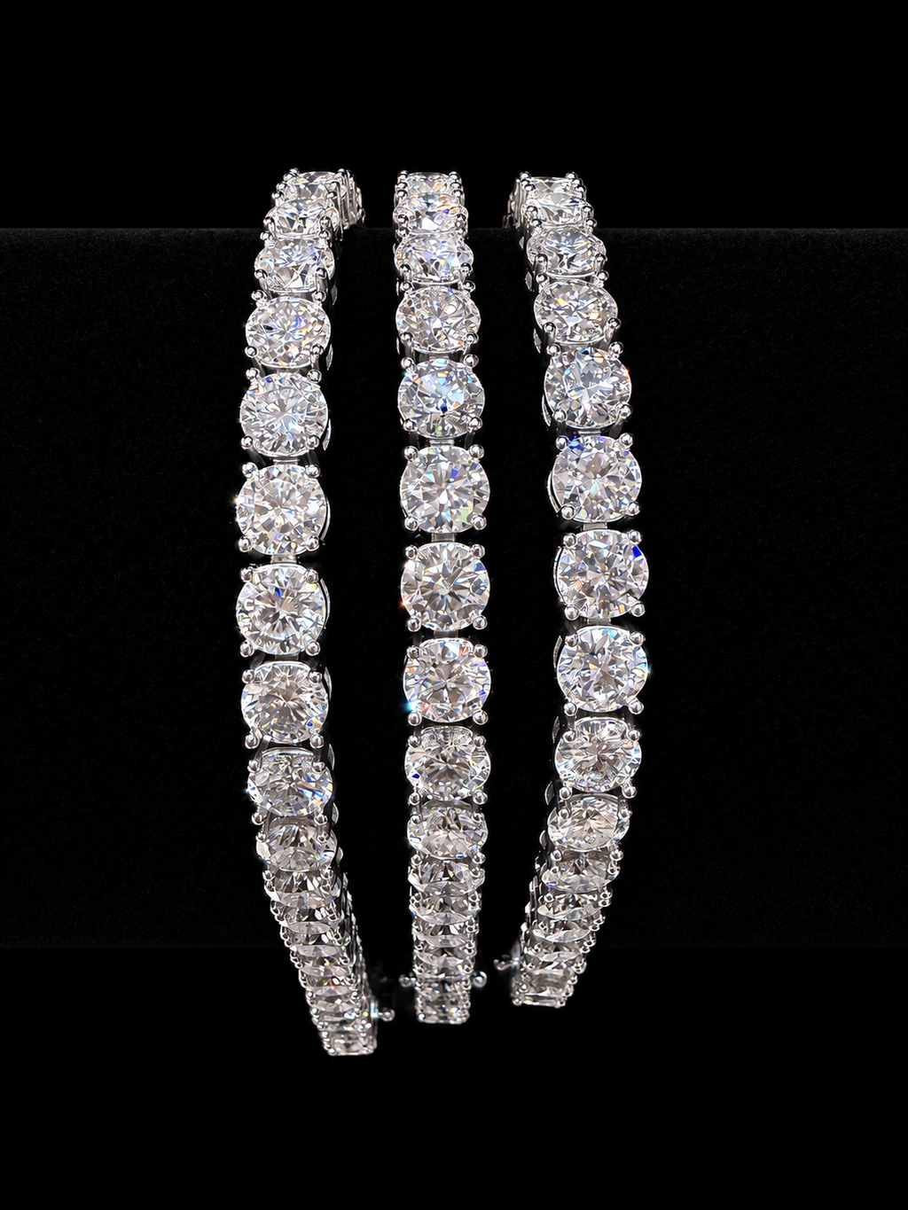 5MM S925 Moissanite Diamond Tennis Bracelet