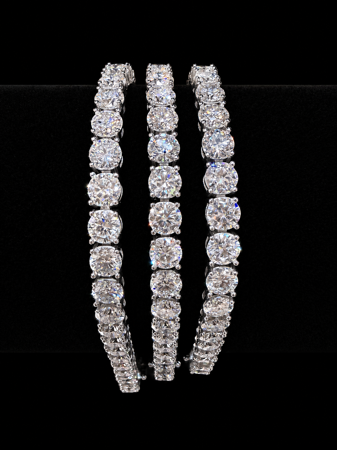 5MM S925 Moissanite Diamond Tennis Bracelet