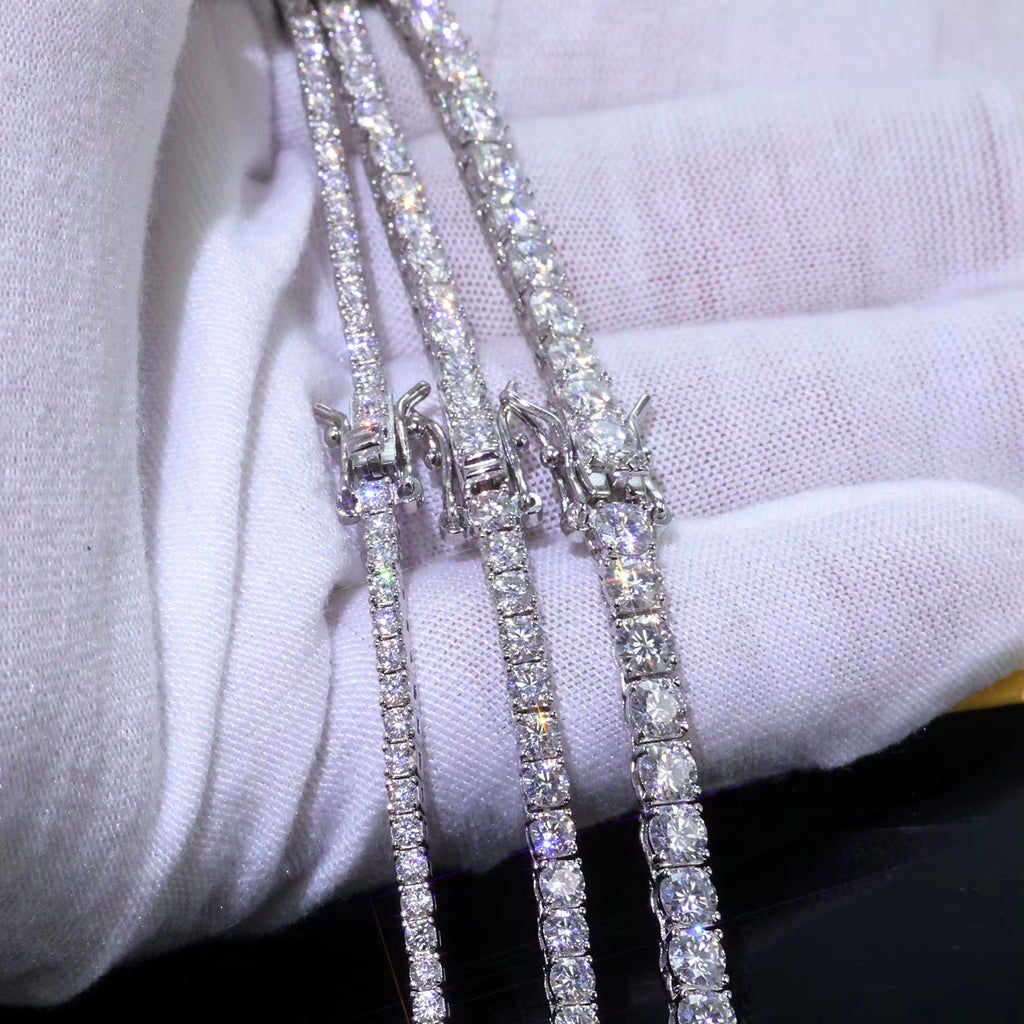 5MM S925 Moissanite Diamond Tennis Chain