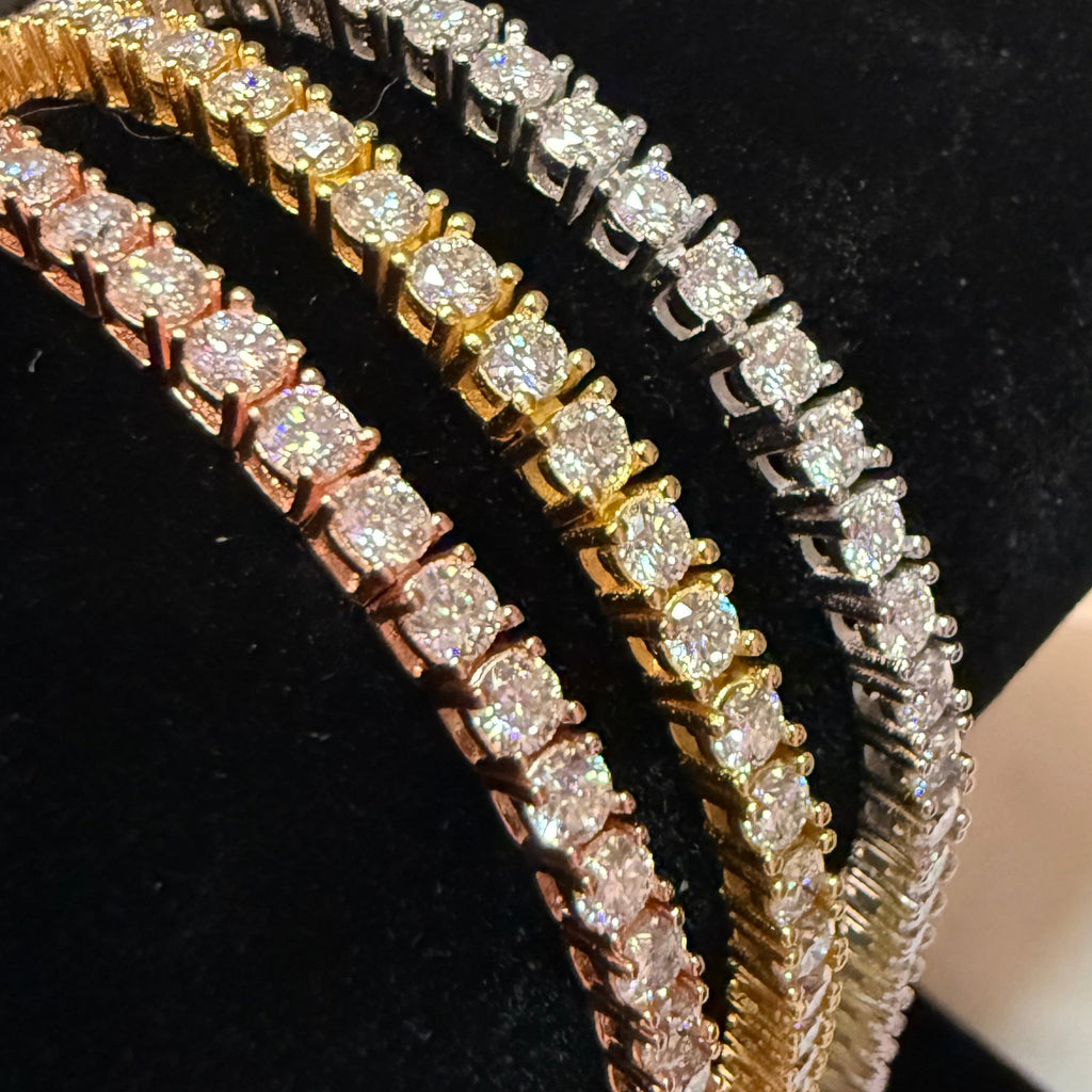 3MM S925 Moissanite Diamond Tennis Bracelet