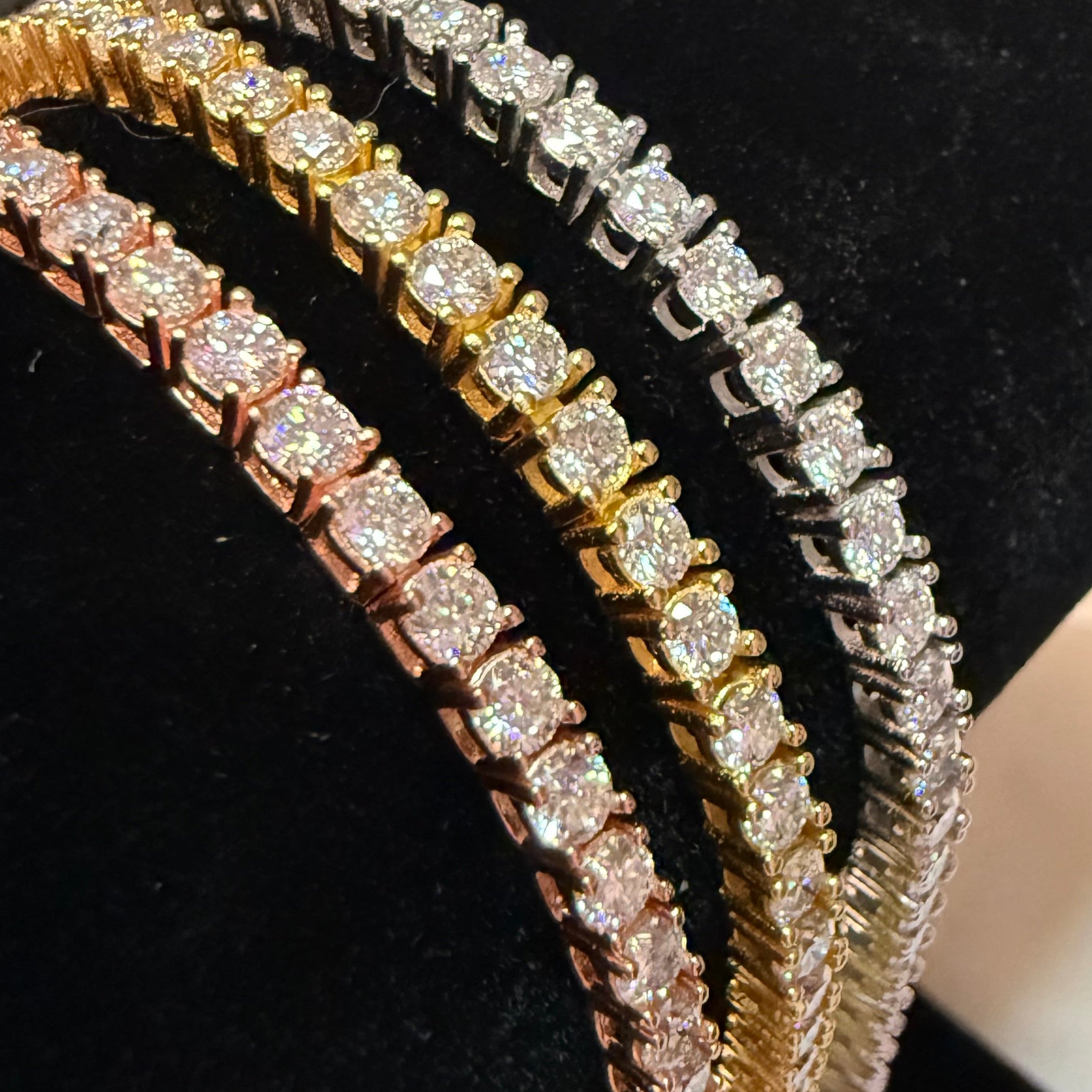 3MM S925 Moissanite Diamond Tennis Bracelet