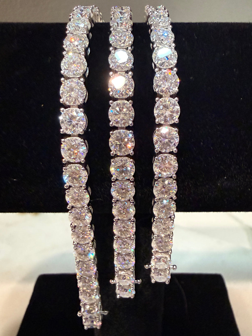 5MM S925 Moissanite Diamond Tennis Bracelet