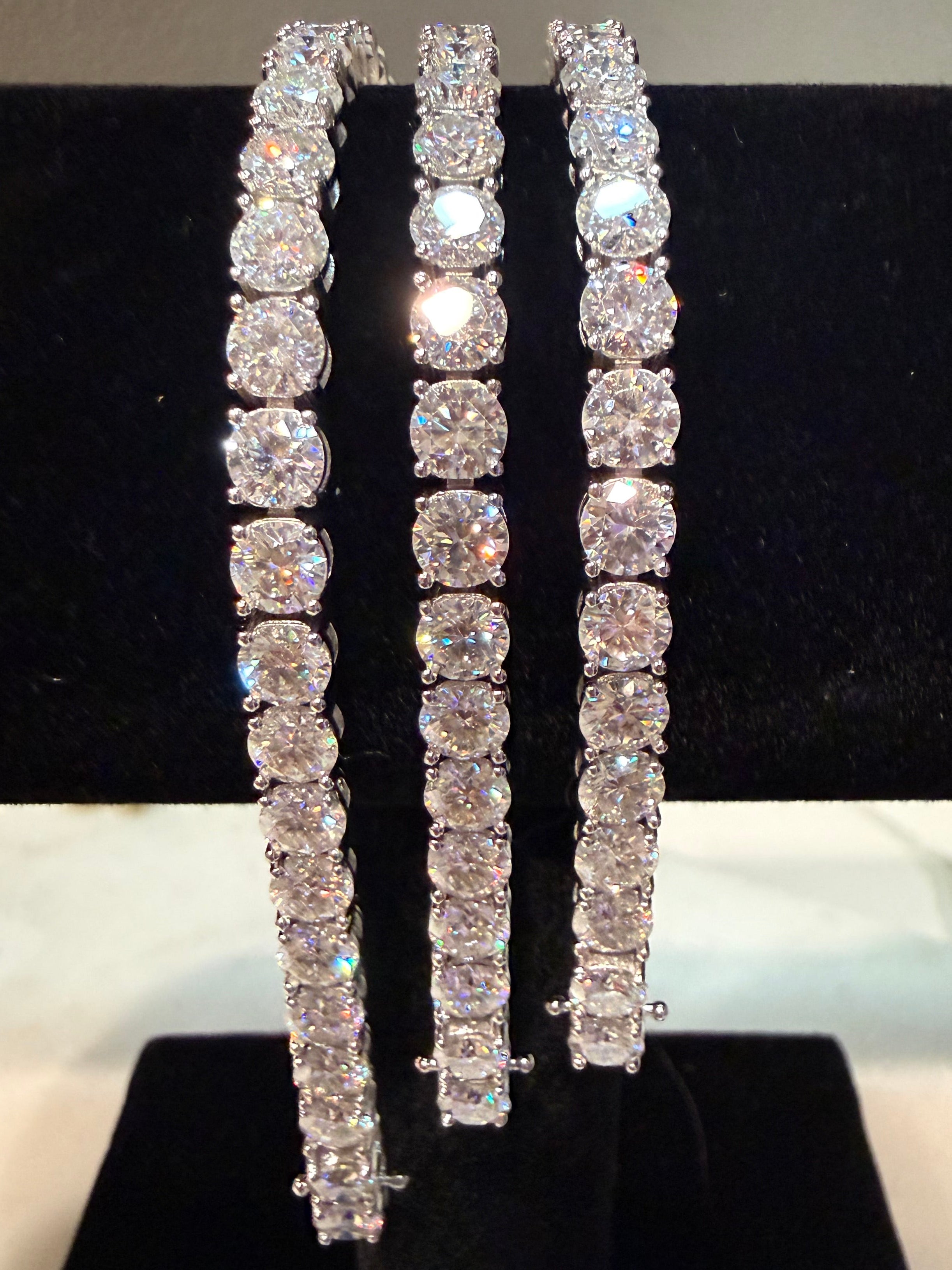 5MM S925 Moissanite Diamond Tennis Bracelet