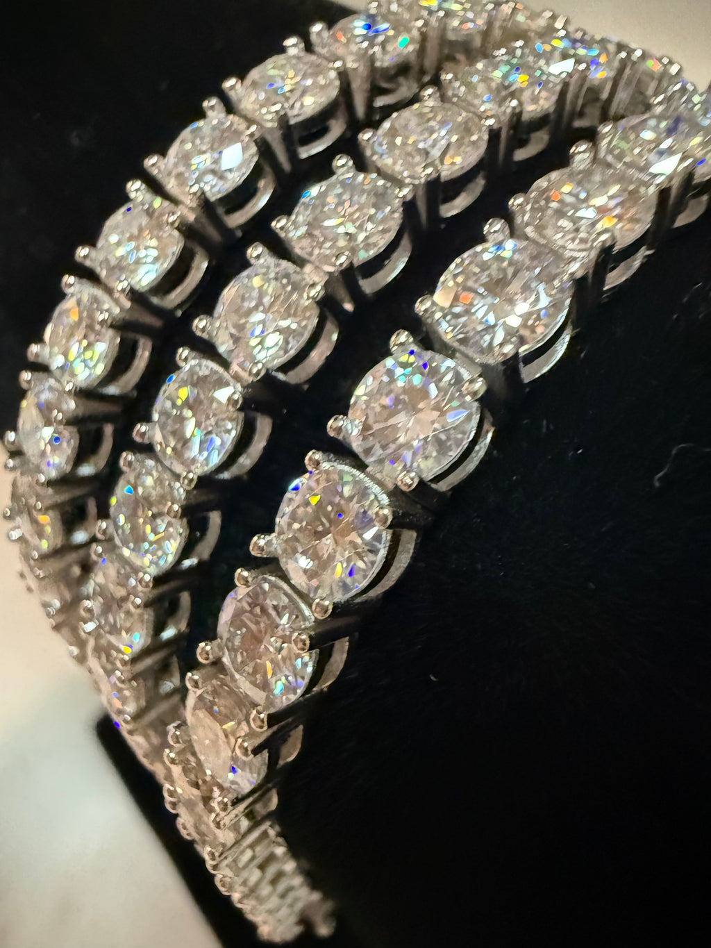 5MM S925 Moissanite Diamond Tennis Bracelet