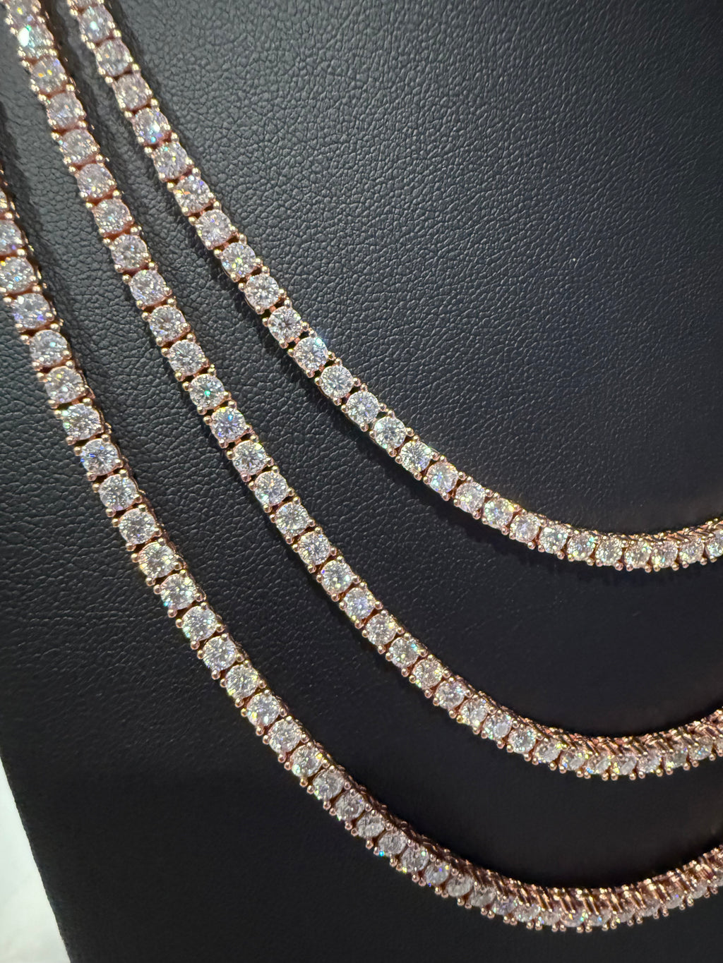 3MM S925 Moissanite Diamond Tennis Chain
