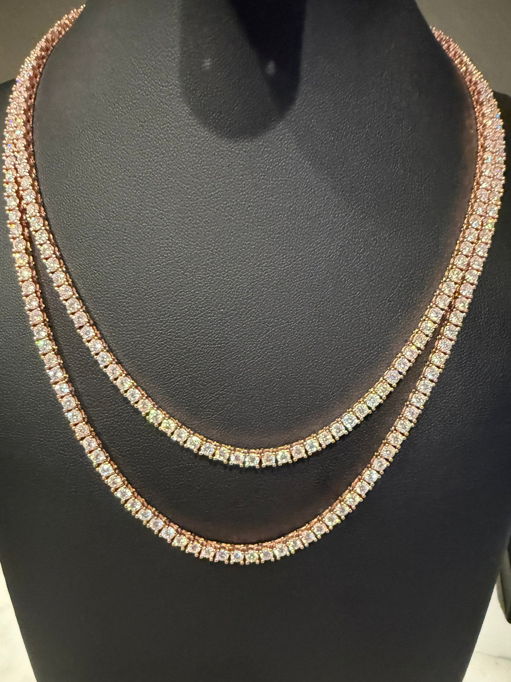 3MM S925 Moissanite Diamond Tennis Chain