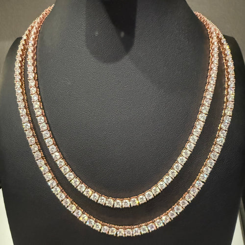 4MM S925 Moissanite Diamond Tennis Chain