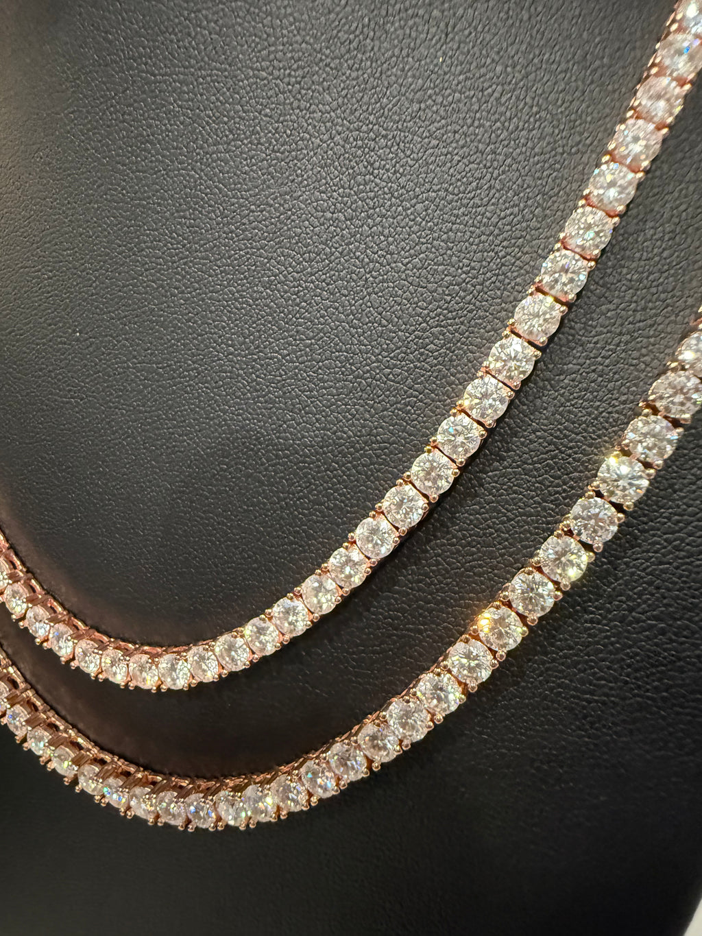 4MM S925 Moissanite Diamond Tennis Chain