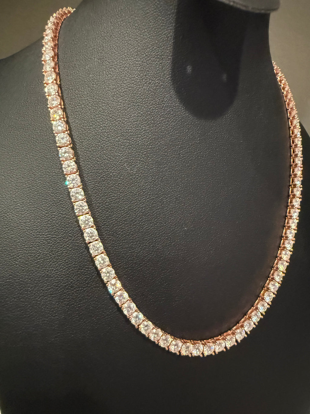 4MM S925 Moissanite Diamond Tennis Chain
