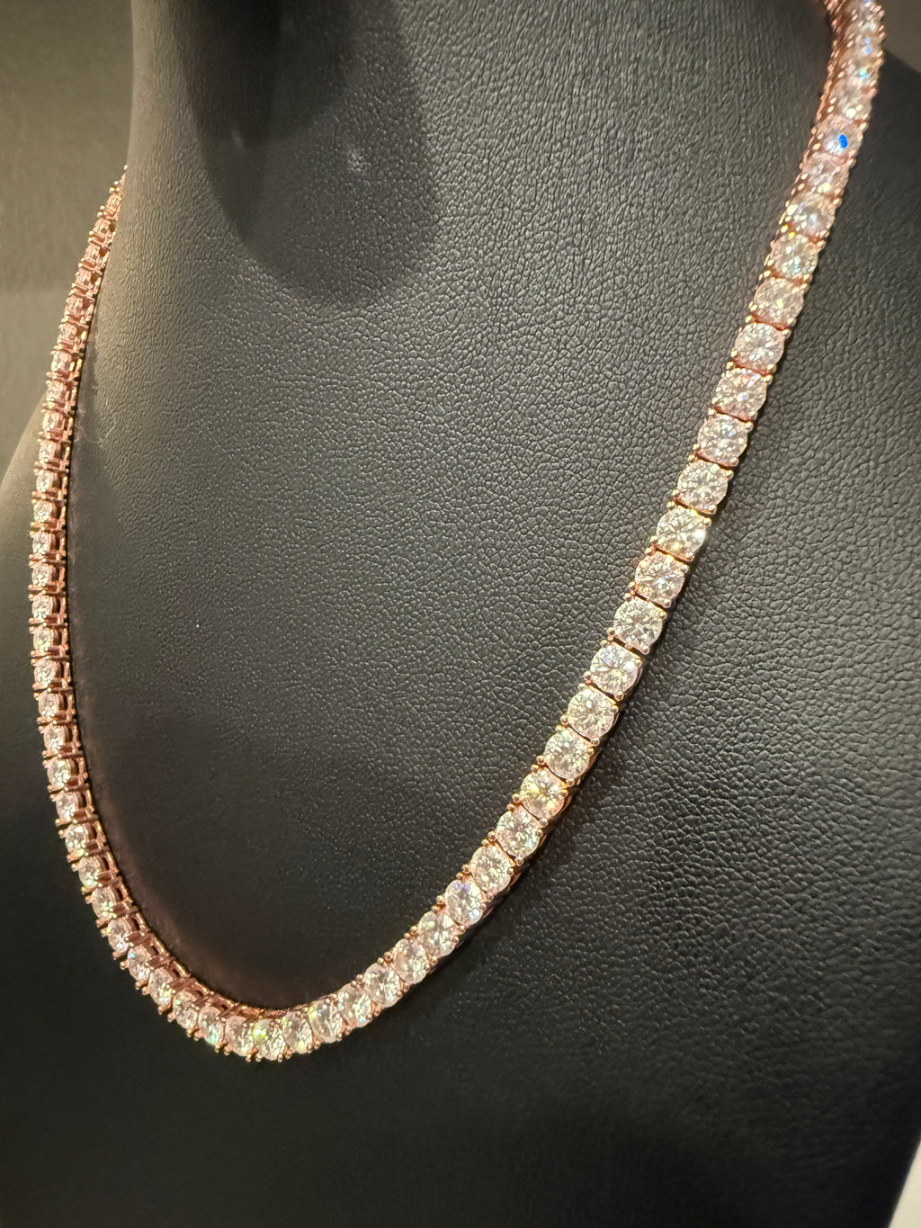 4MM S925 Moissanite Diamond Tennis Chain