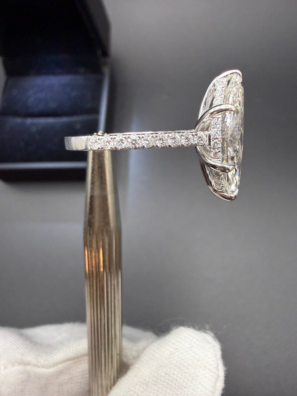 3.03 Carat Marquise Cut Lab-Grown Diamond Ring – IGI Certified
