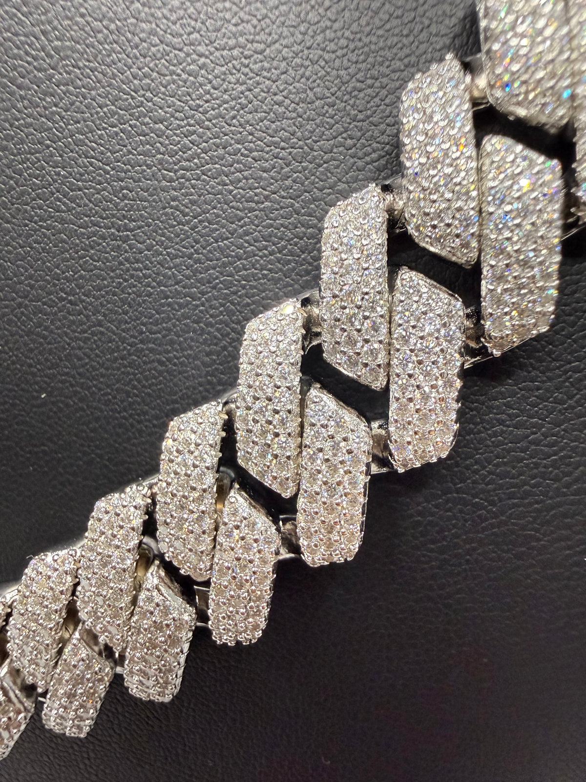 15MM Miami Cuban Link Chain, – 925 Sterling Silver
